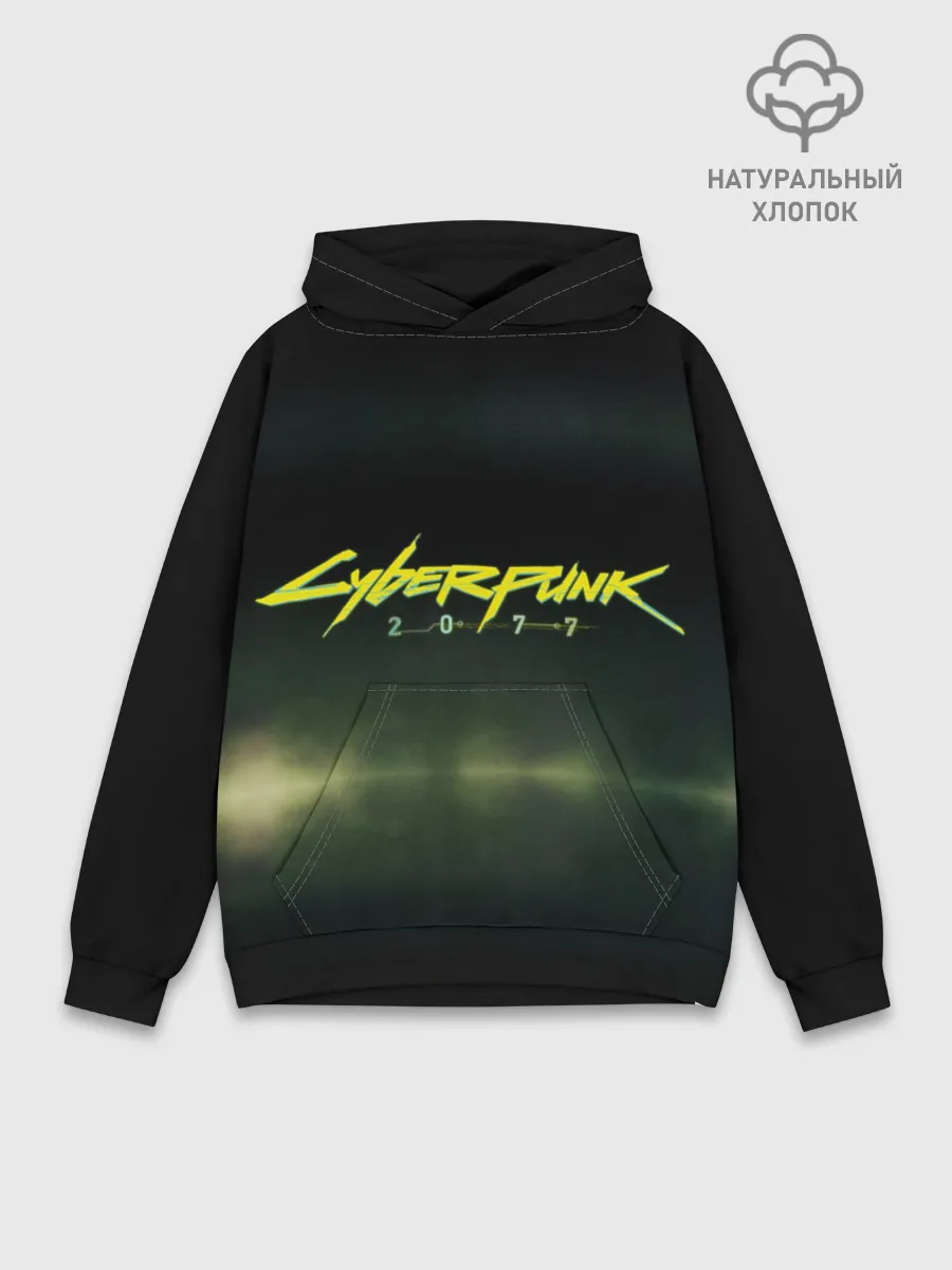 Худи мужской база хлопок / Cyberpunk 2077