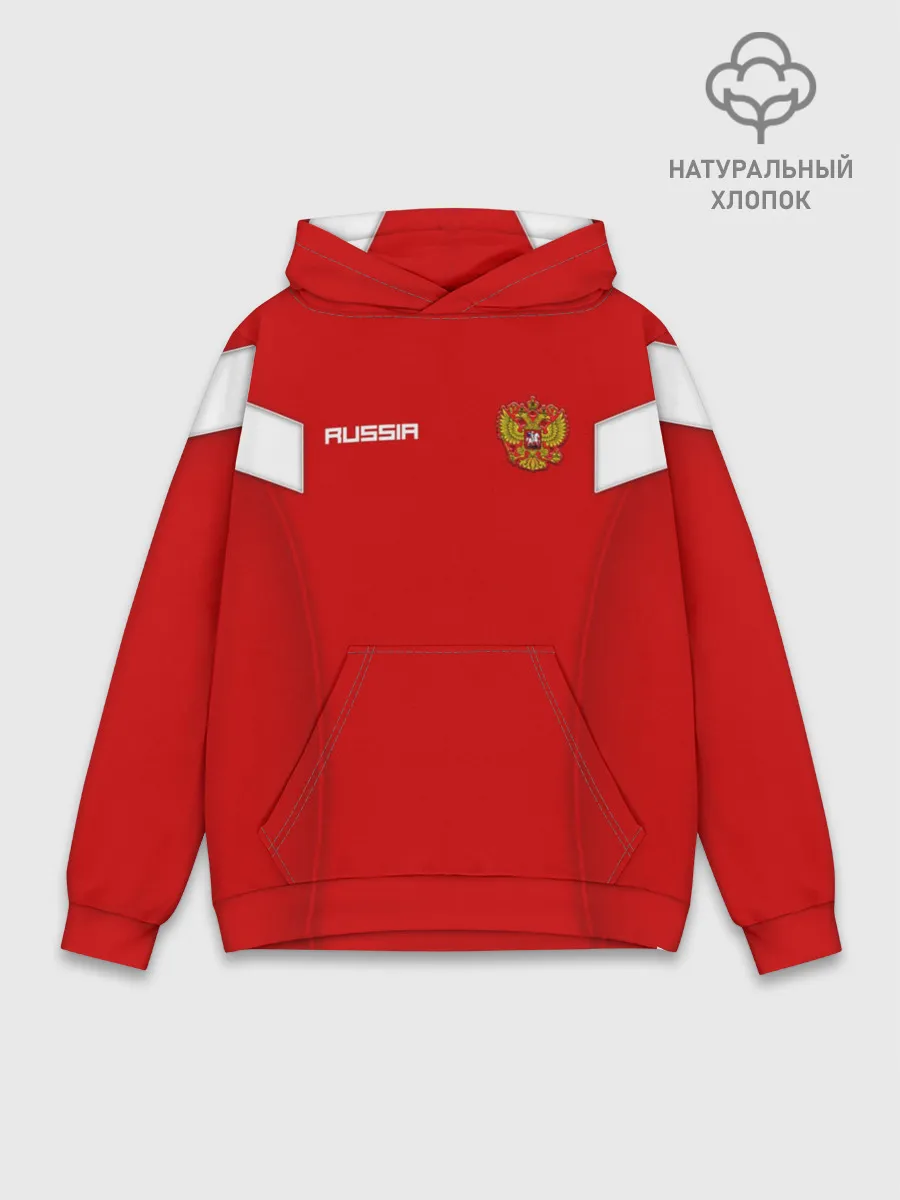 Худи мужской база хлопок / Сборная России