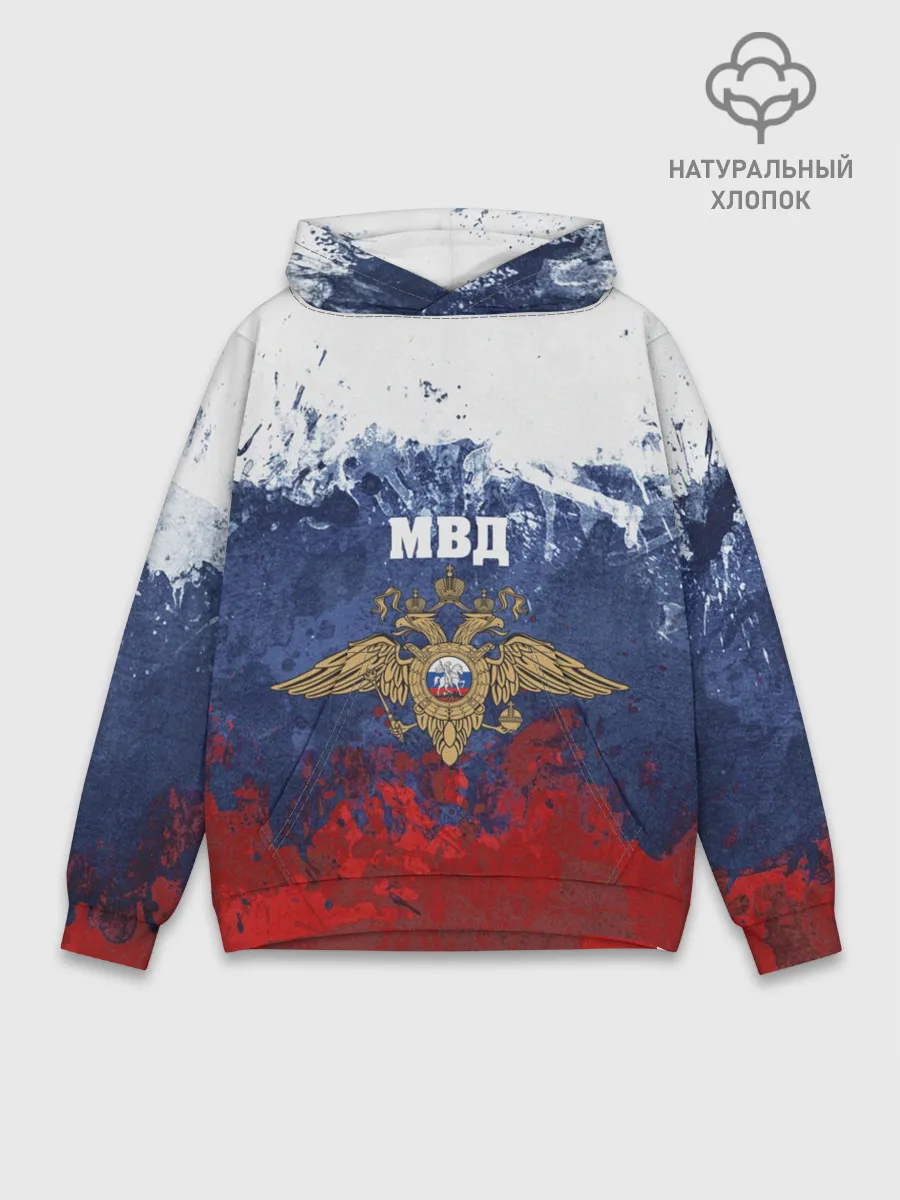 Худи мужской база хлопок / МВД