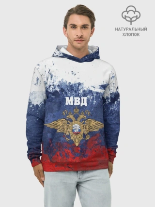 Худи мужской база хлопок / МВД