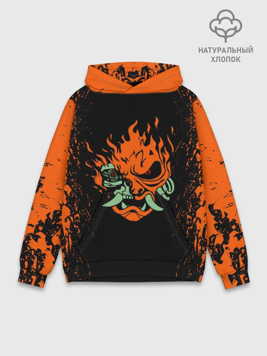 Худи мужской база хлопок / CYBERPUNK 2077 SAMURAI