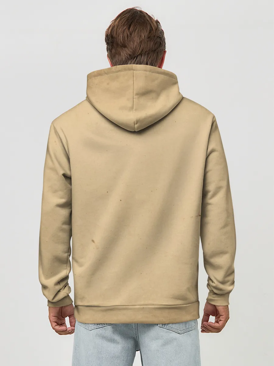 Худи мужской база хлопок / Кот Да Винчи