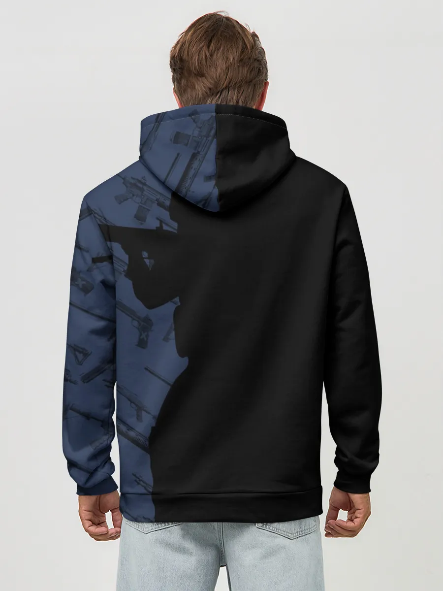 Худи мужской база хлопок / TEAM LIQUID E-SPORT CS GO