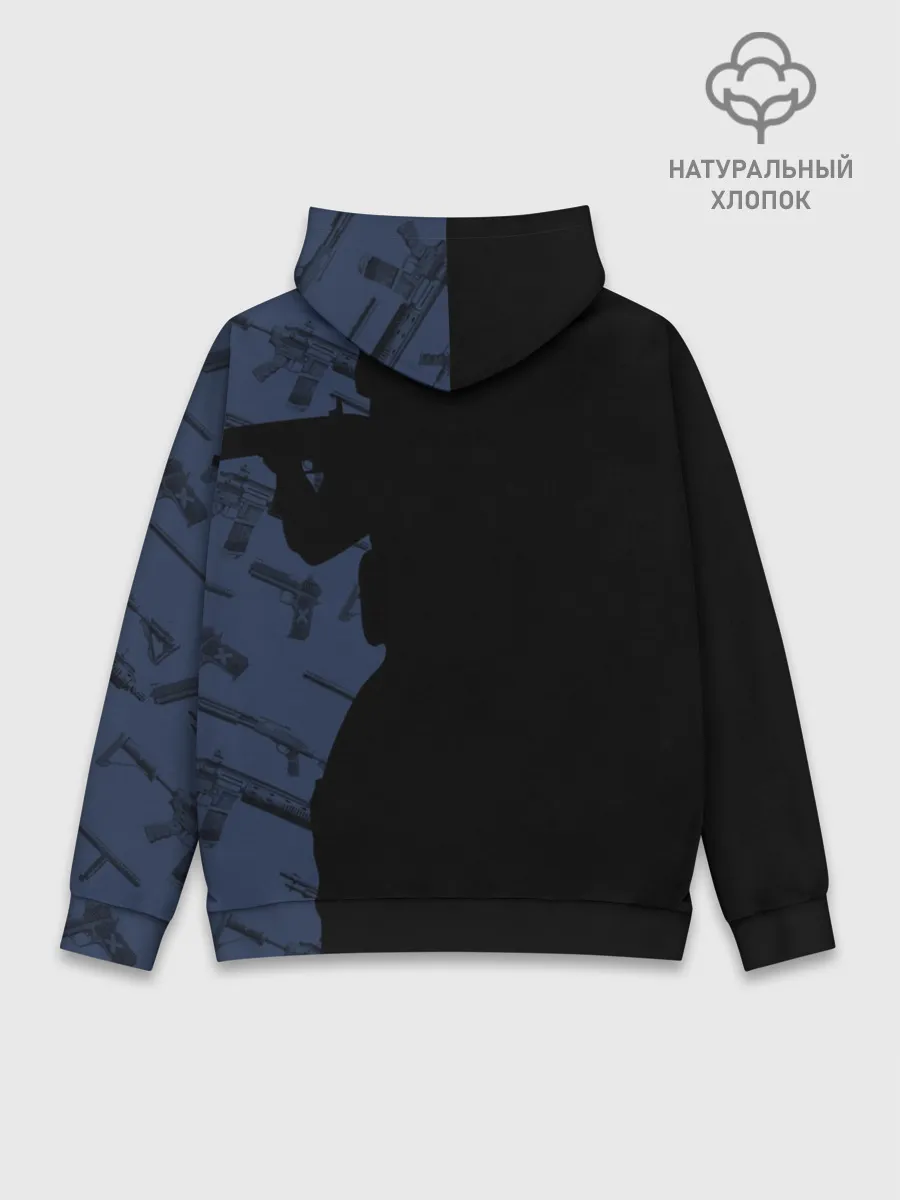 Худи мужской база хлопок / TEAM LIQUID E-SPORT CS GO