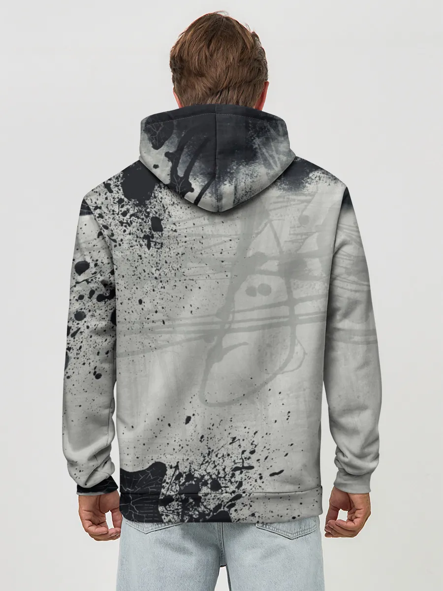 Худи мужской база хлопок / JUVENTUS.