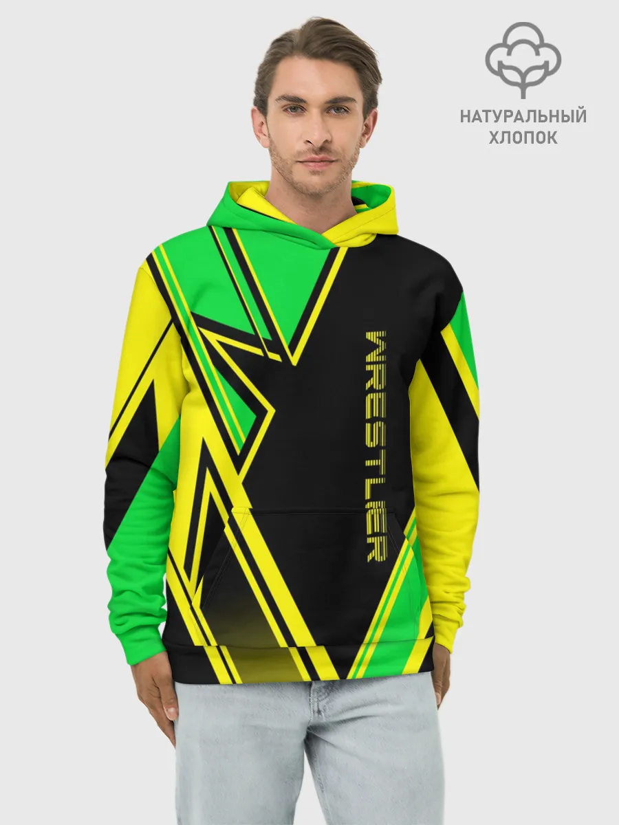 Худи мужской база хлопок / Wrestler