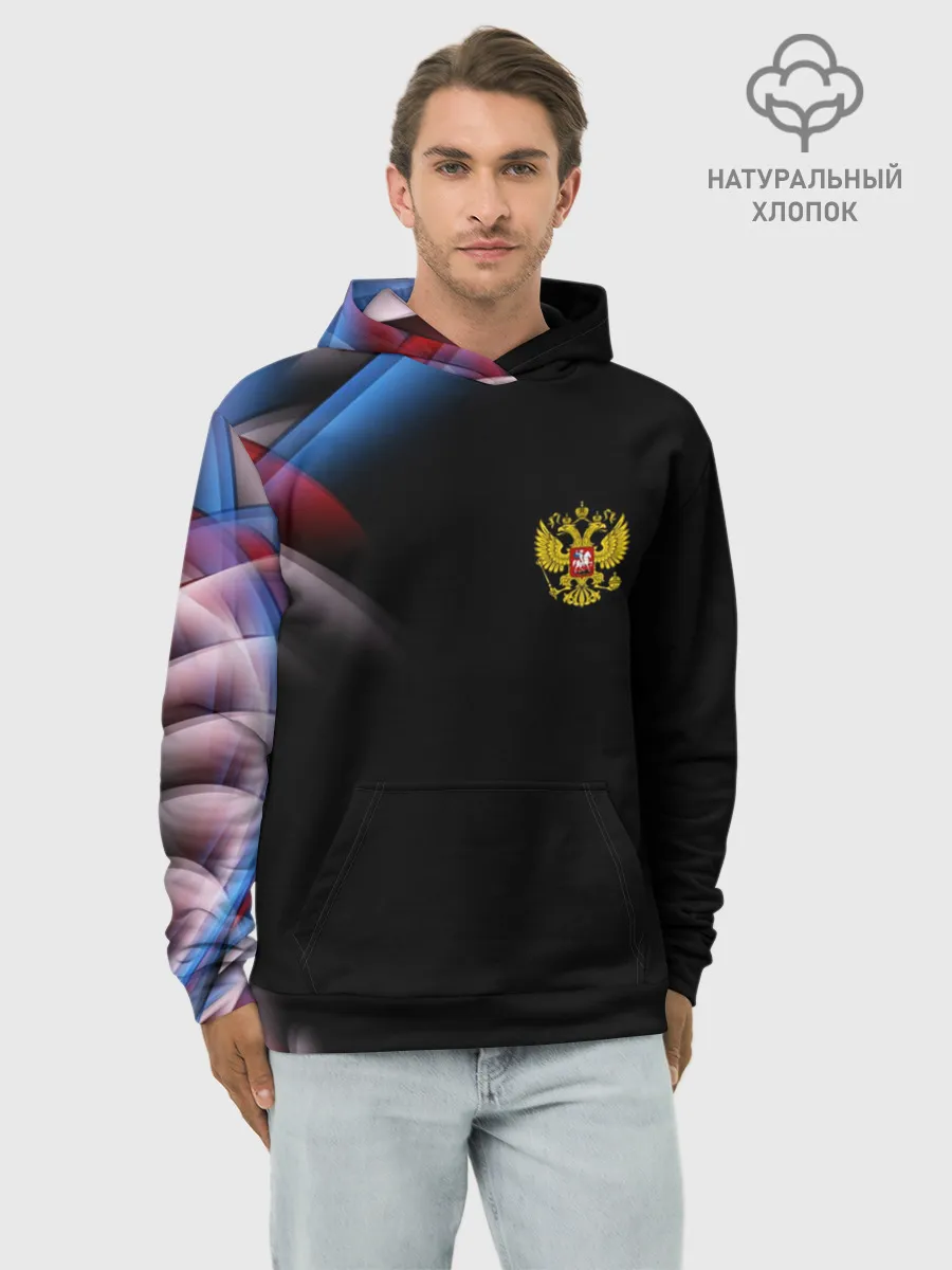 Худи мужской база хлопок / Россия