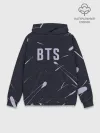 Худи мужской база хлопок / BTS