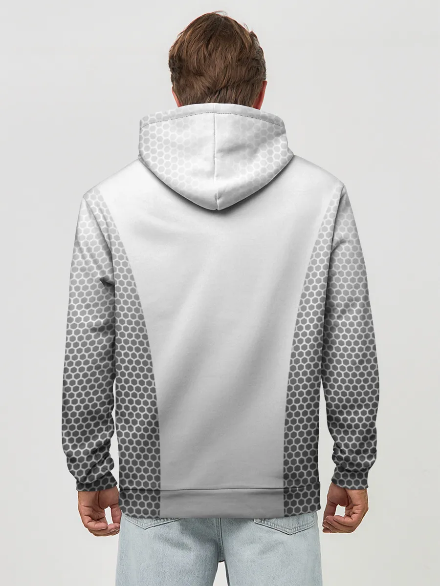 Худи мужской база хлопок / Сборная России форма с сеткой