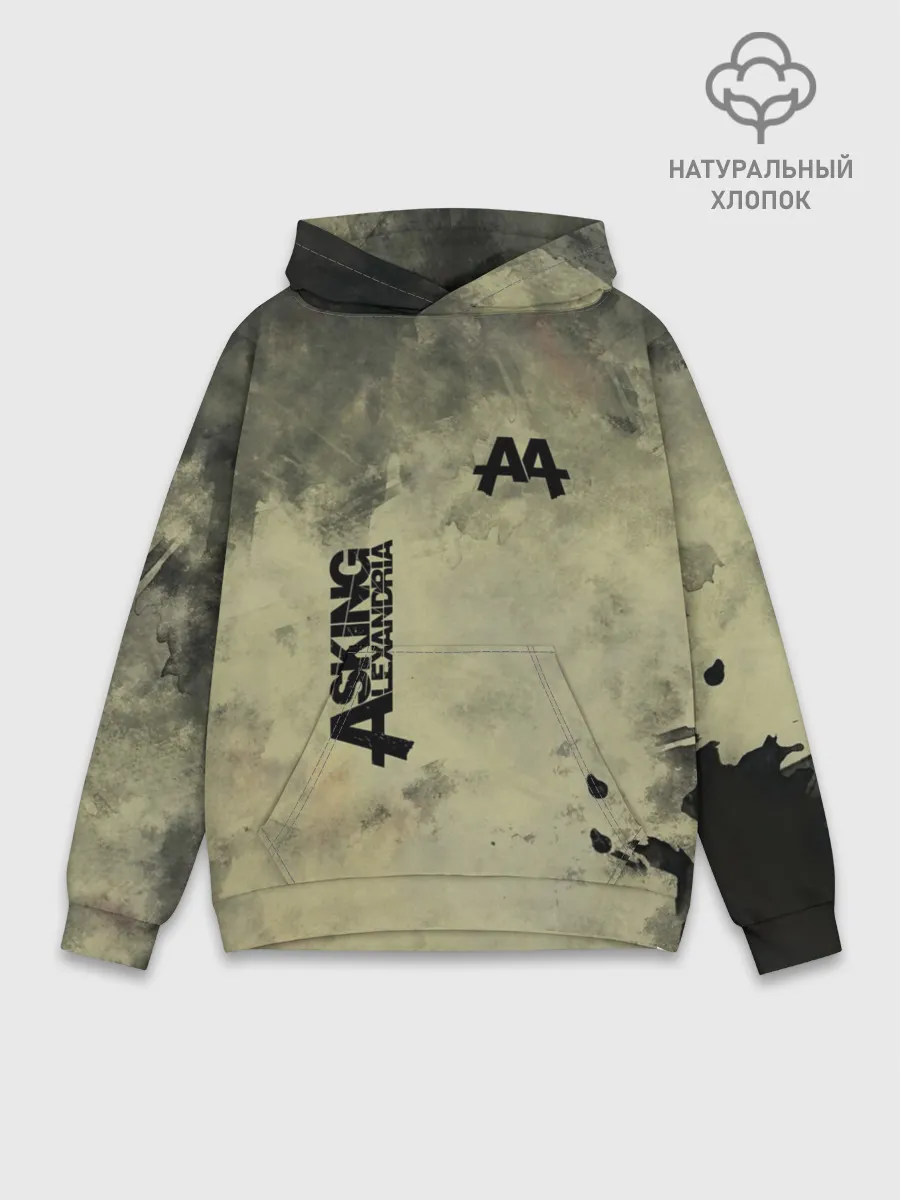 Худи мужской база хлопок / Asking Alexandria