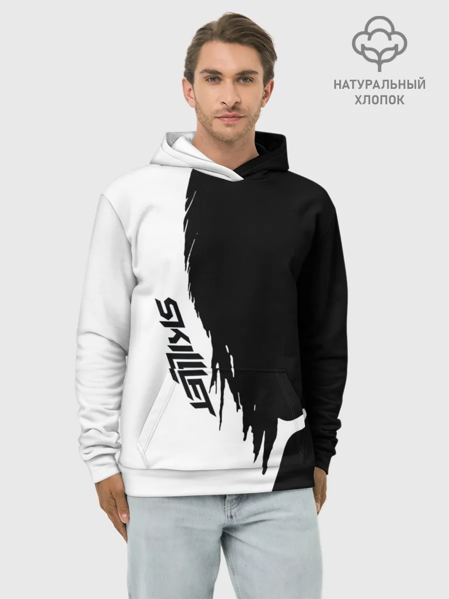 Худи мужской база хлопок / Skillet