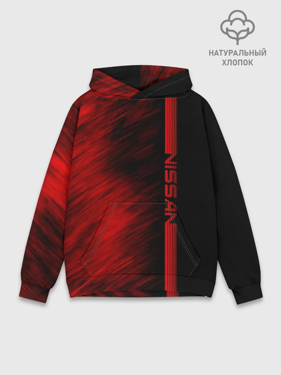 Худи мужской база хлопок / Nissan