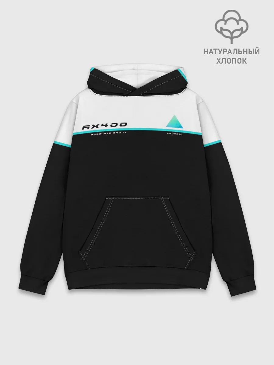 Худи мужской база хлопок / DETROIT AX400 | ДЕТРОИТ