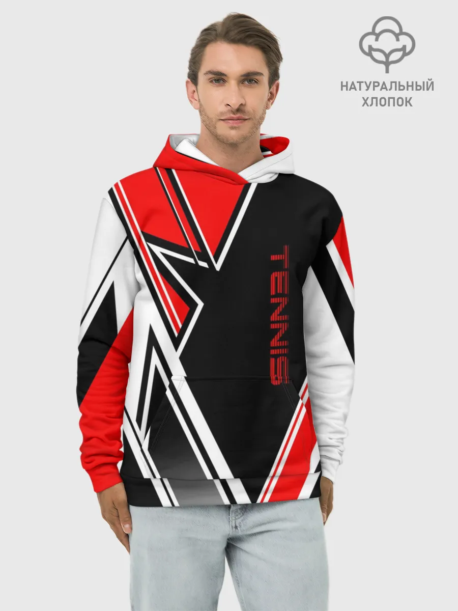 Худи мужской база хлопок / Tennis