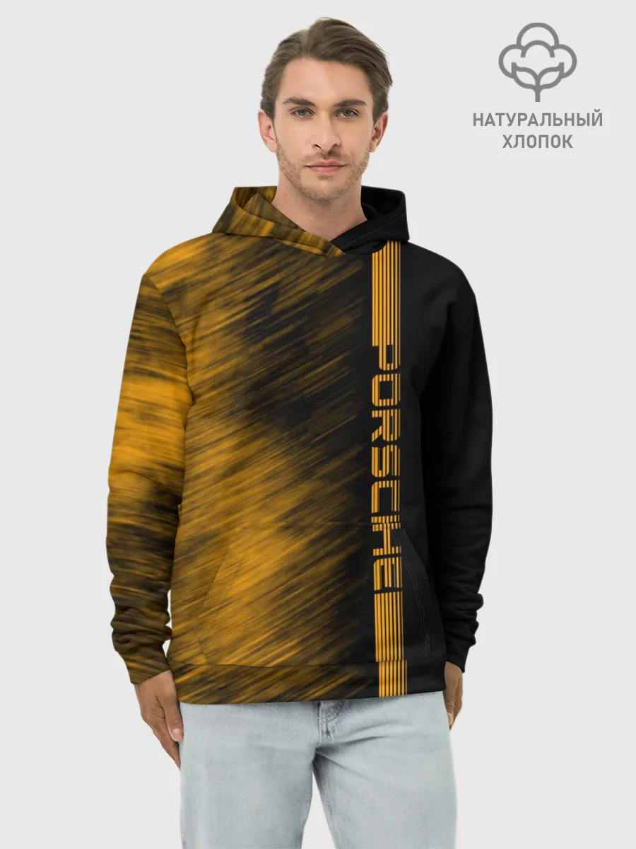 Худи мужской база хлопок / Porsche