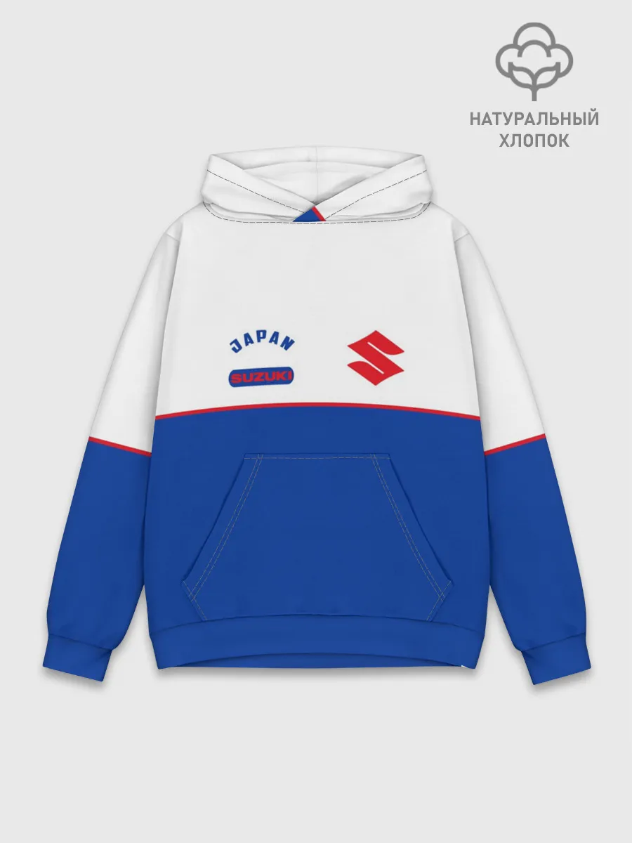 Худи мужской база хлопок / Suzuki