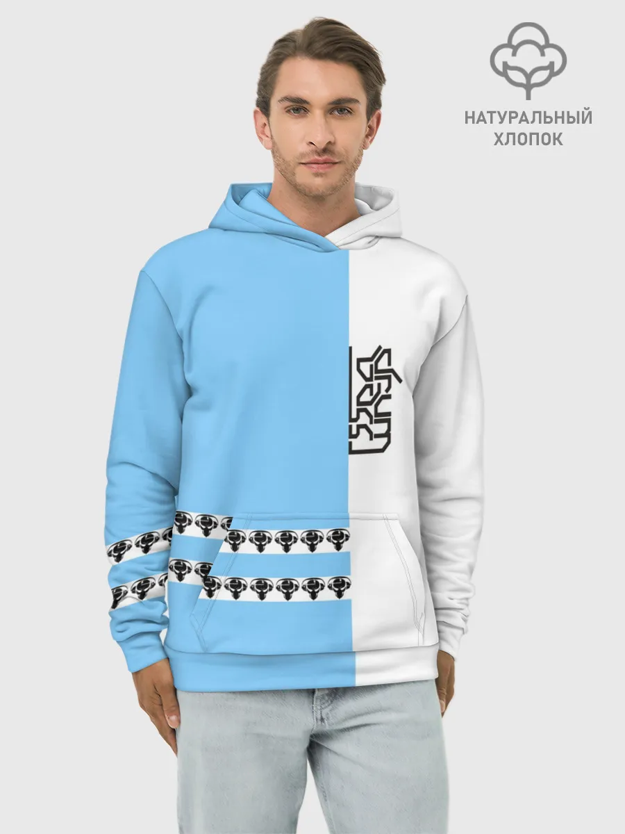 Худи мужской база хлопок / Drum and bass