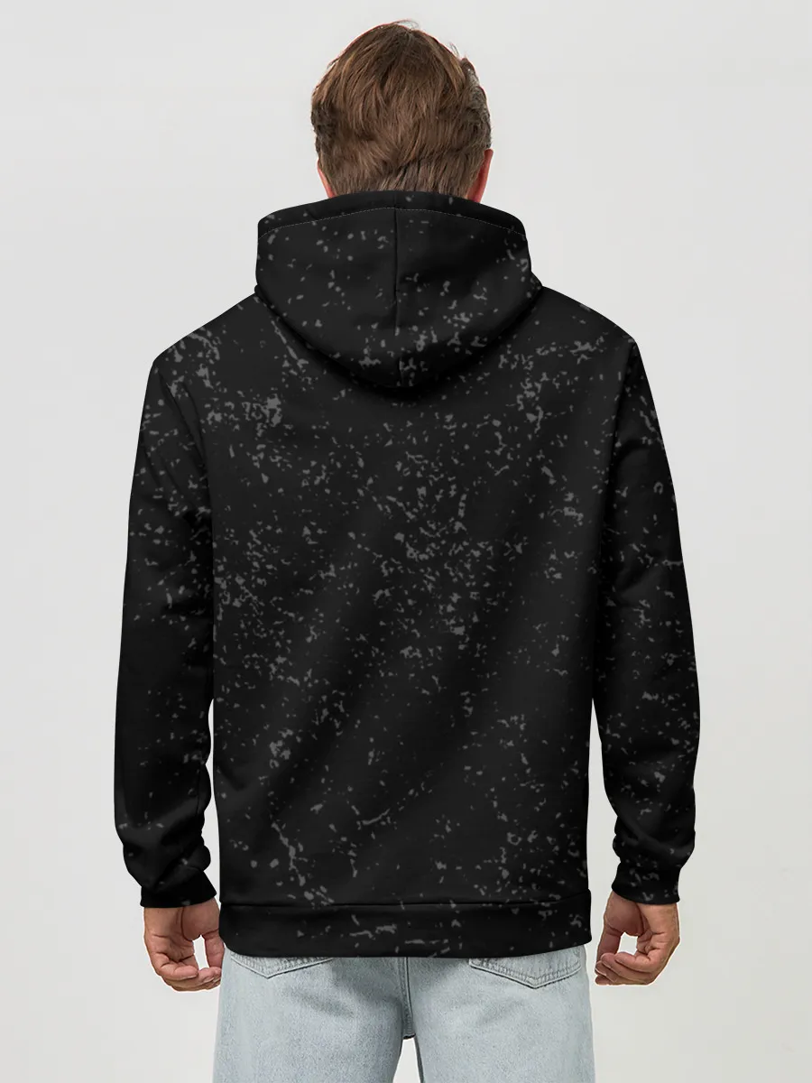 Худи мужской база хлопок / AC/DC run for your life