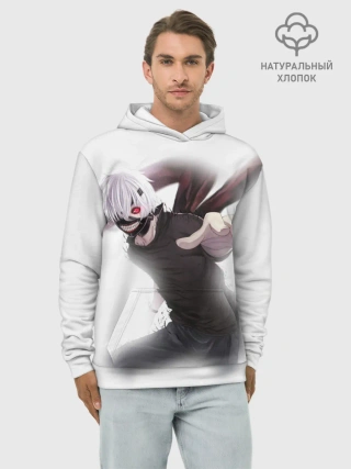Худи мужской база хлопок / Токийский гуль