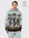 Худи мужской база хлопок / For Honor
