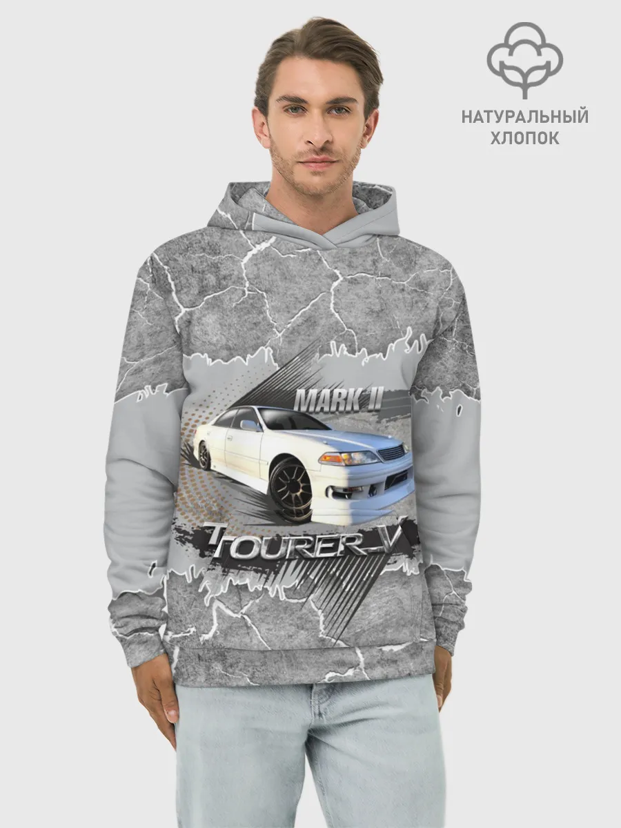 Худи мужской база хлопок / Mark 2 Tourer V