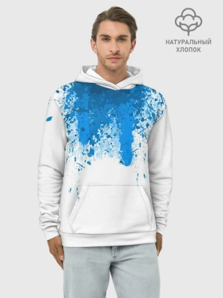 Худи мужской база хлопок / КРОВЬ АНДРОИДА