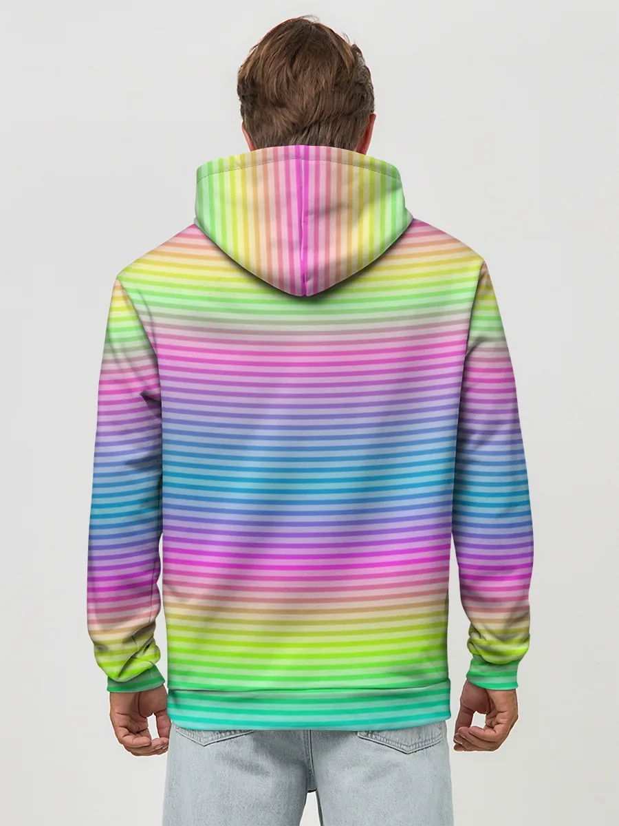 Худи мужской база хлопок / Мишка Lil Peep