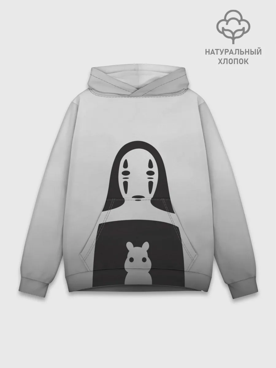 Худи мужской база хлопок / Каонаси и хомячок