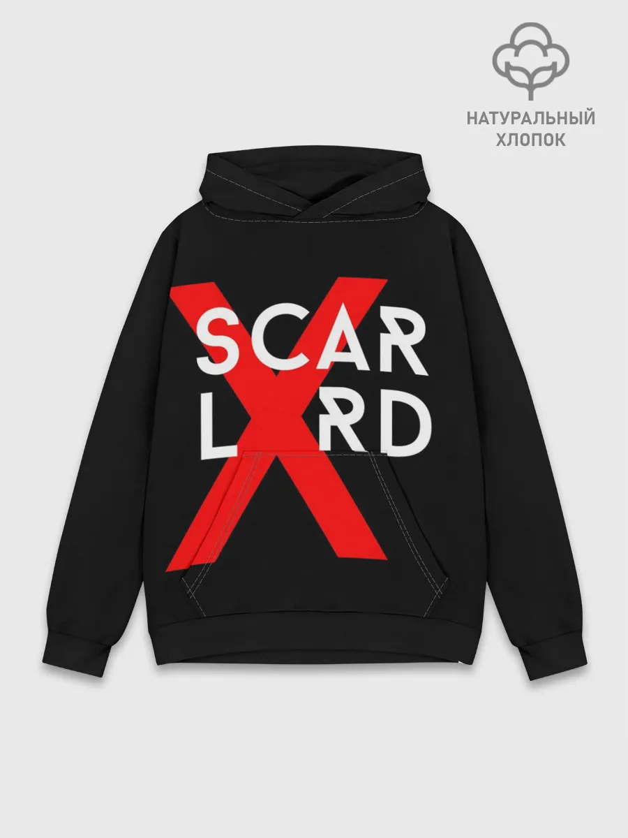 Худи мужской база хлопок / scarlxrd_3
