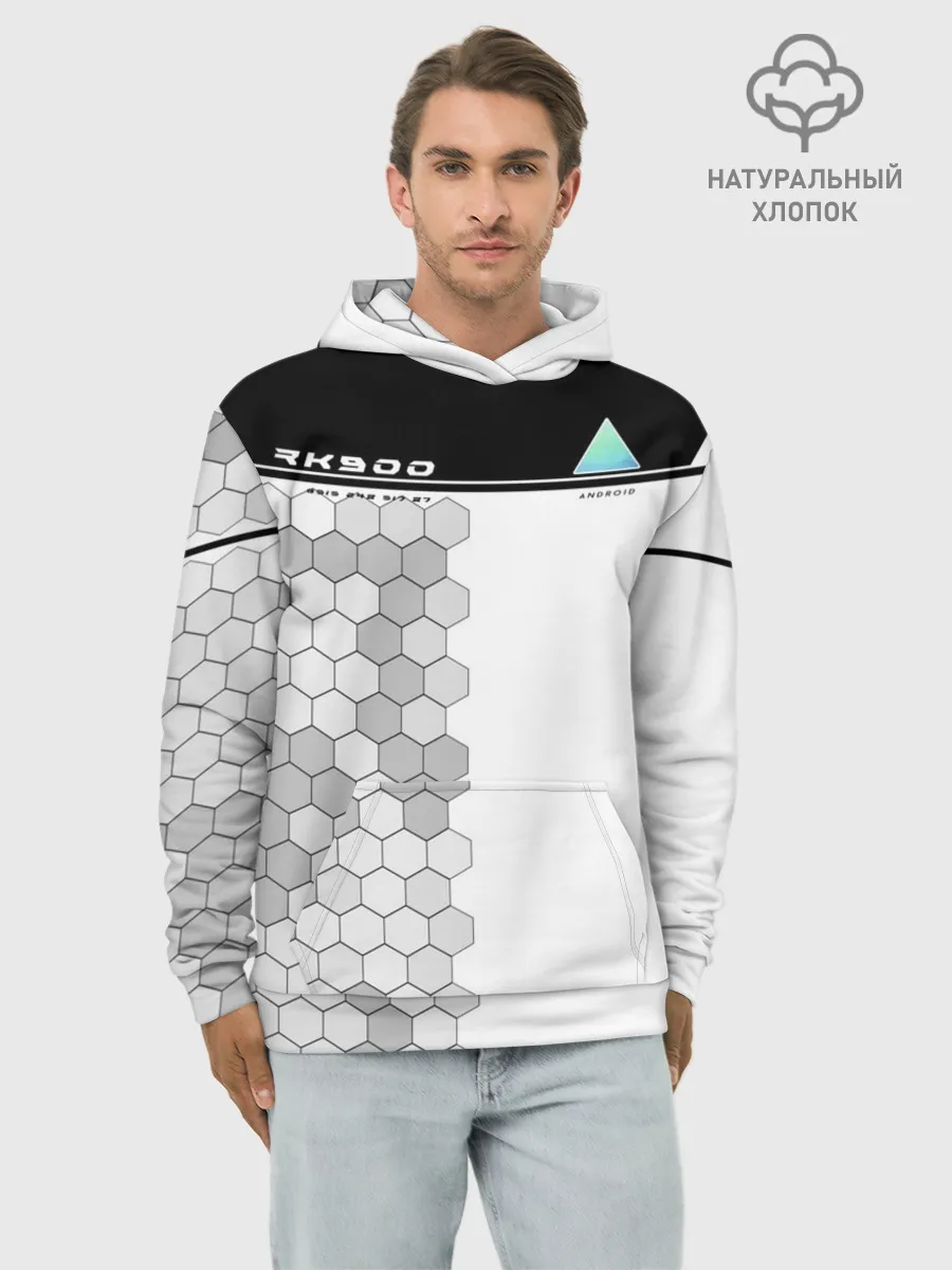 Худи мужской база хлопок / Detroit RK900