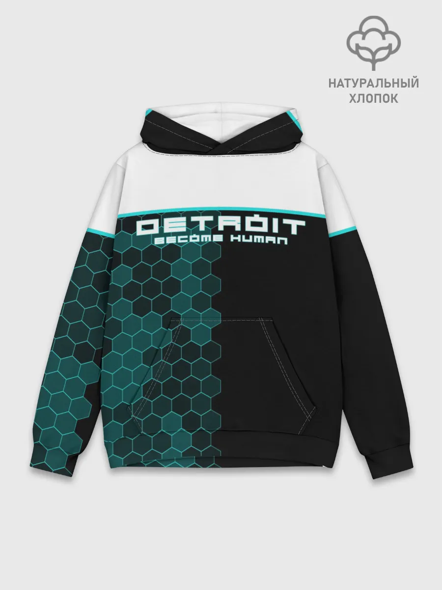 Худи мужской база хлопок / Detroit become human
