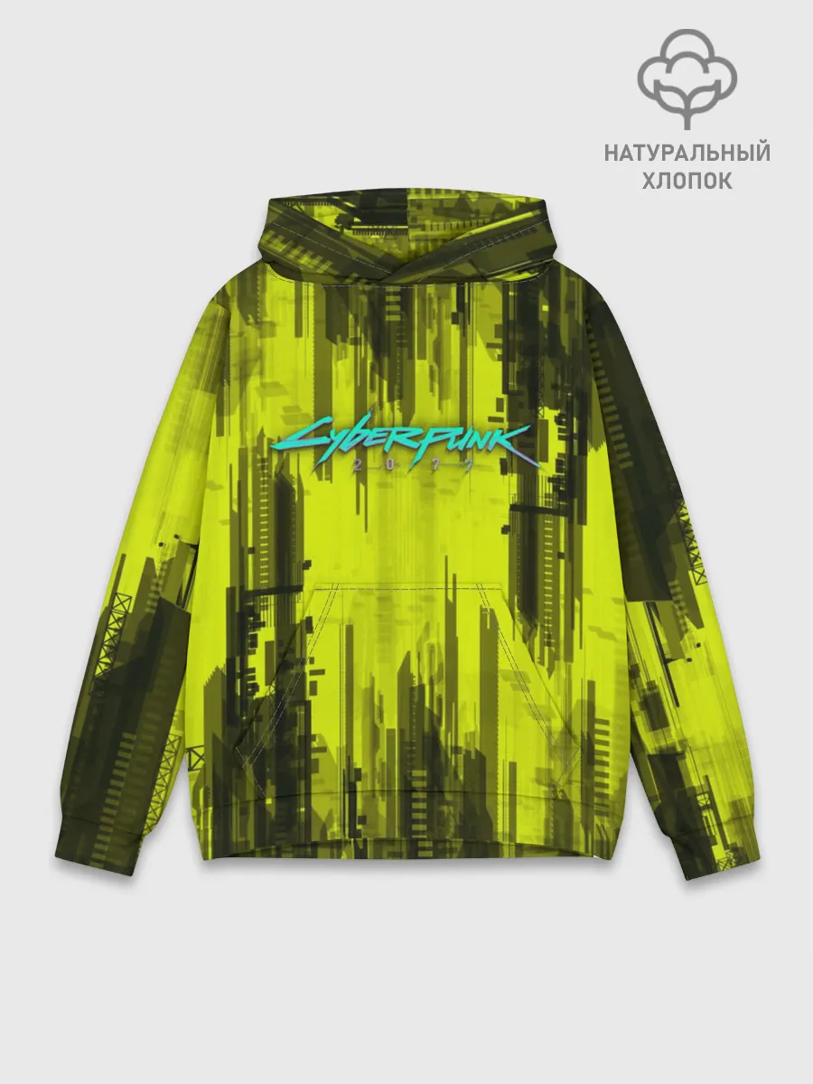 Худи мужской база хлопок / CYBERPUNK 2077 | КИБЕРПАНК 2077