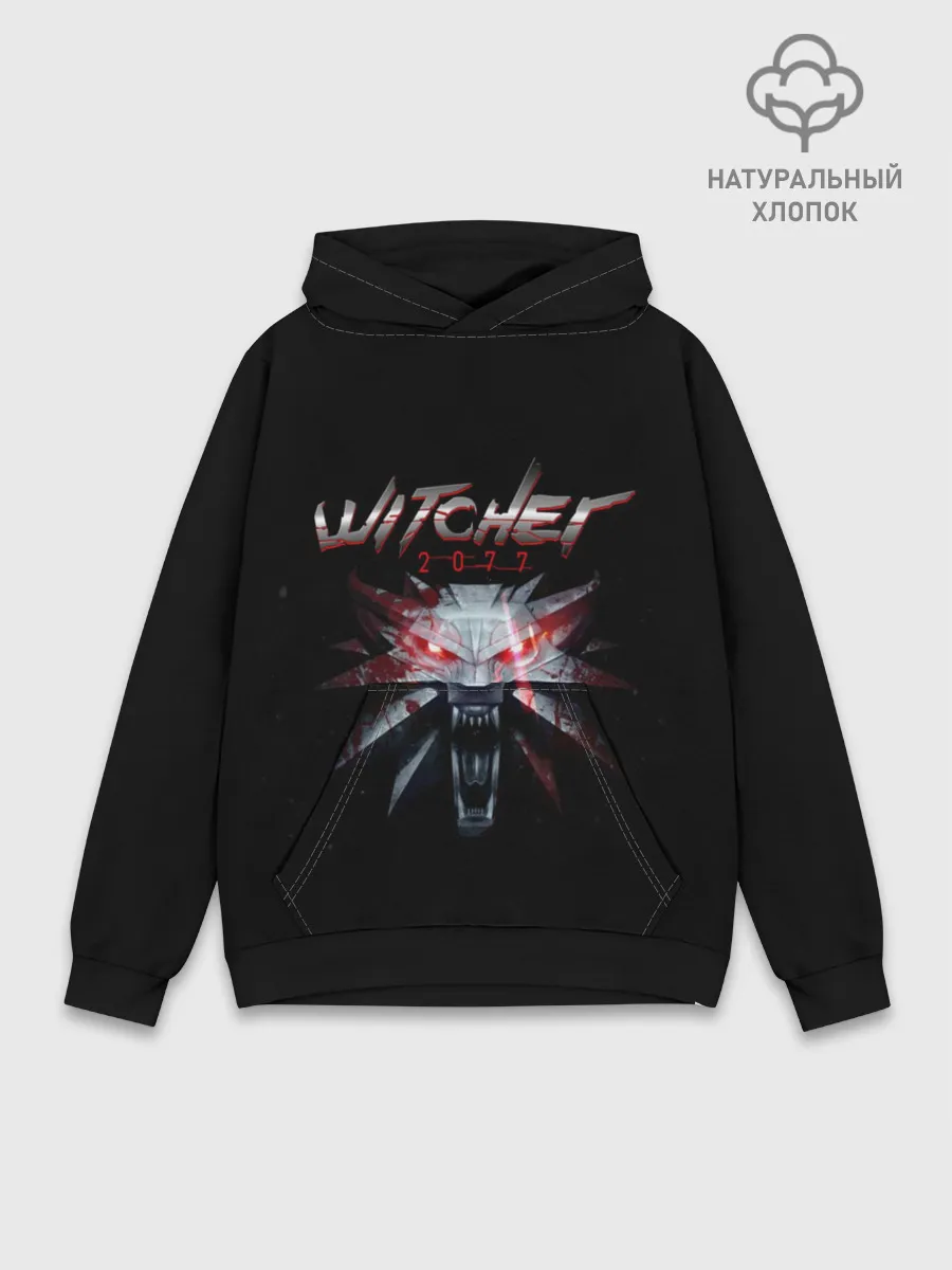 Худи мужской база хлопок / WITCHER 2077