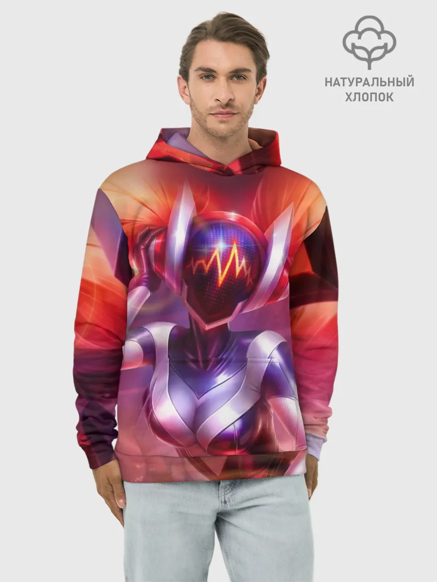Худи мужской база хлопок / DJ Sona | League of Legends
