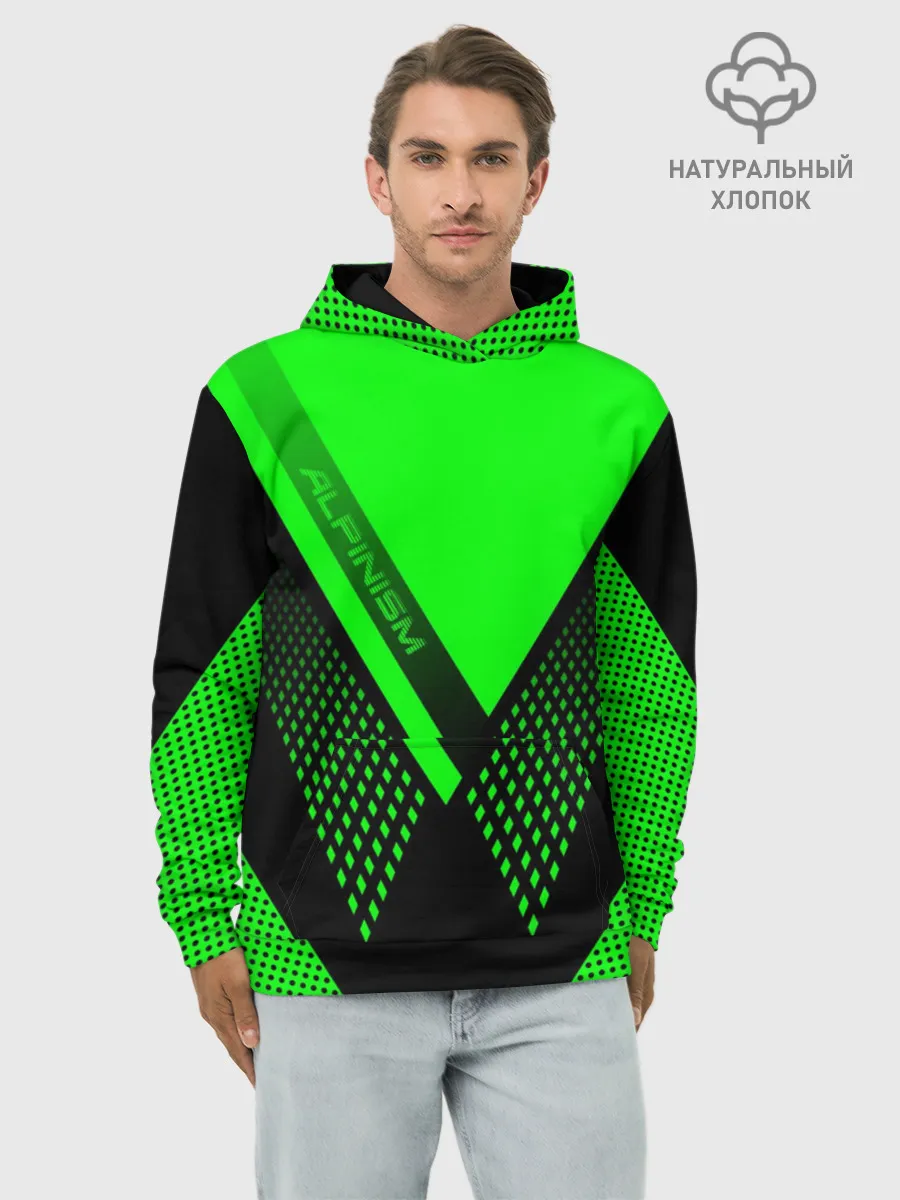 Худи мужской база хлопок / Alpinism