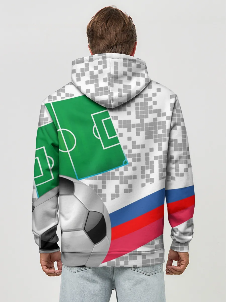 Худи мужской база хлопок / Русский футбол