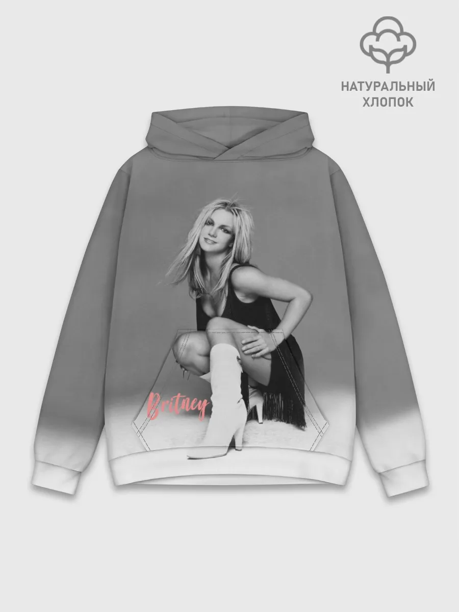 Худи мужской база хлопок / Britney _