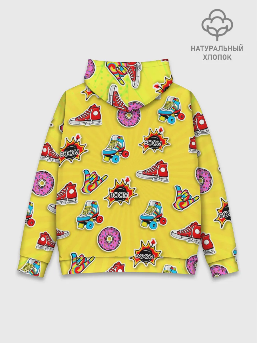 Худи мужской база хлопок / Pop Art