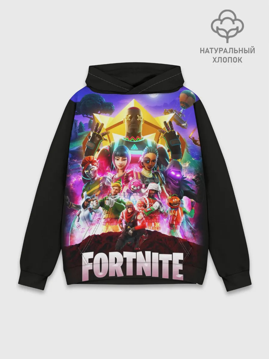 Худи мужской база хлопок / Fortnite Королевская Битва
