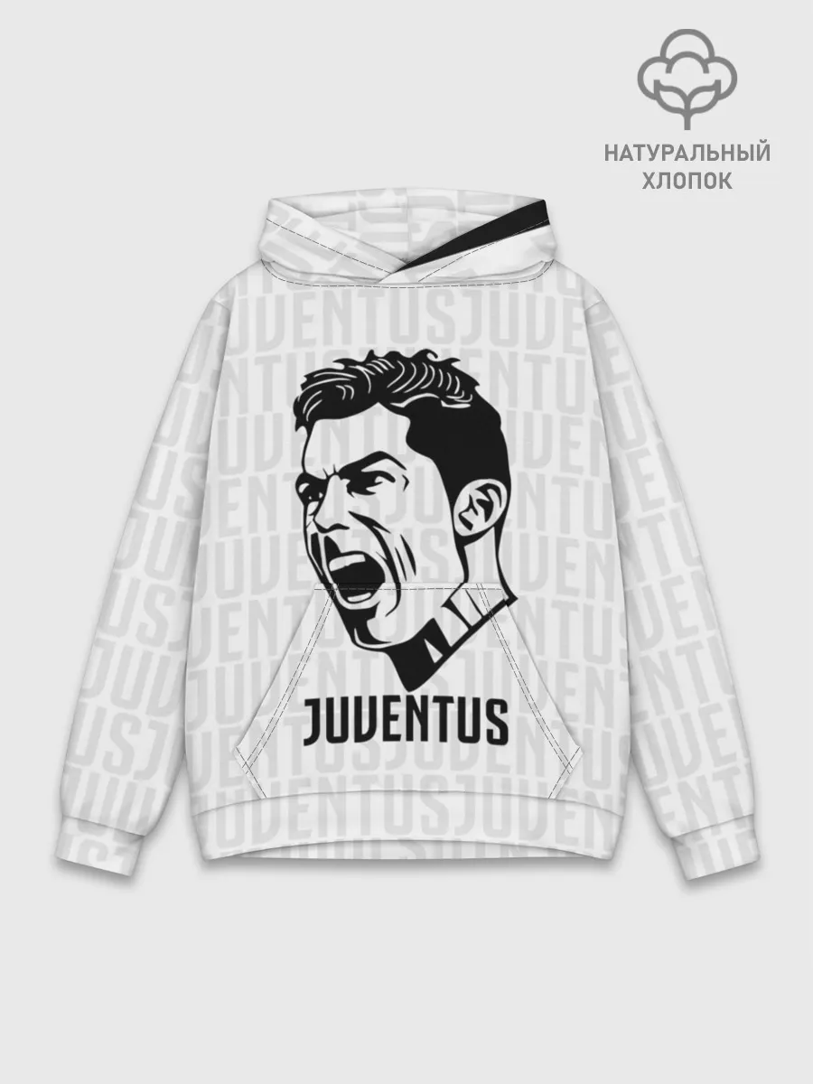 Худи мужской база хлопок / RONALDO JUVE SPORT