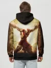 Худи мужской база хлопок / God of War