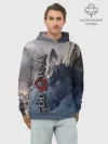 Худи мужской база хлопок / God of War