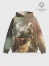 Худи мужской база хлопок / God of War