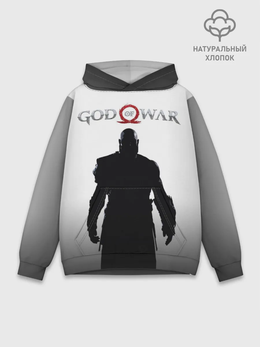 Худи мужской база хлопок / God of War 4 Кратос