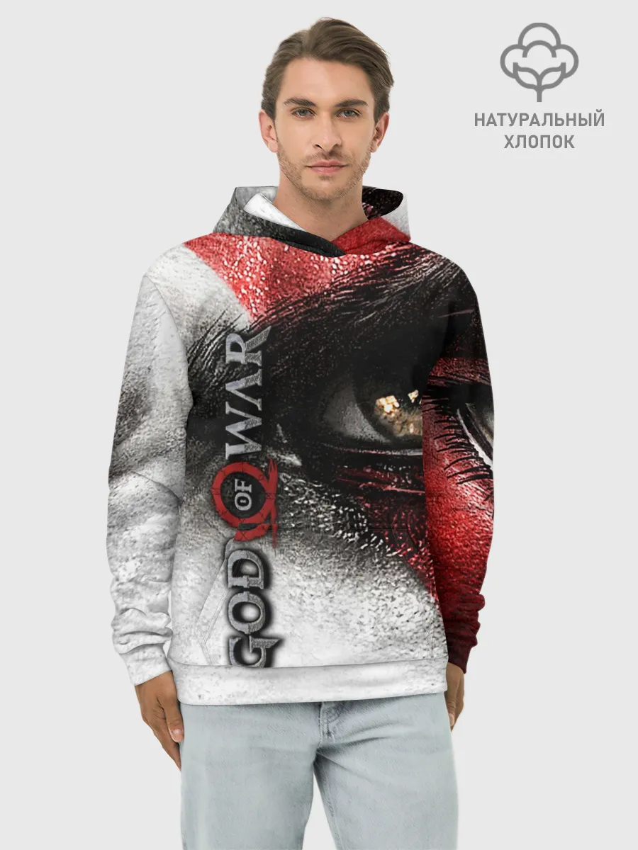 Худи мужской база хлопок / God of War