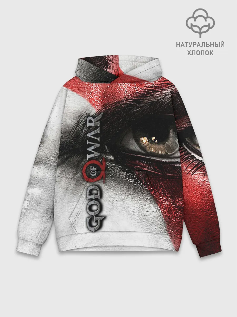 Худи мужской база хлопок / God of War