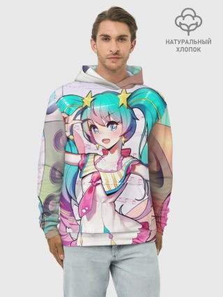 Худи мужской база хлопок / Музыкальное наслаждения