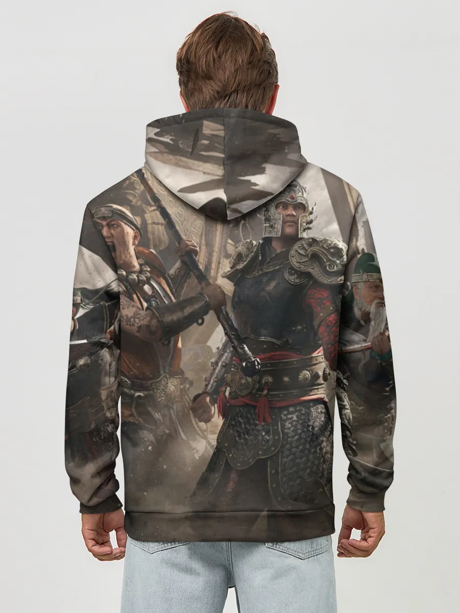 Худи мужской база хлопок / FOR HONOR