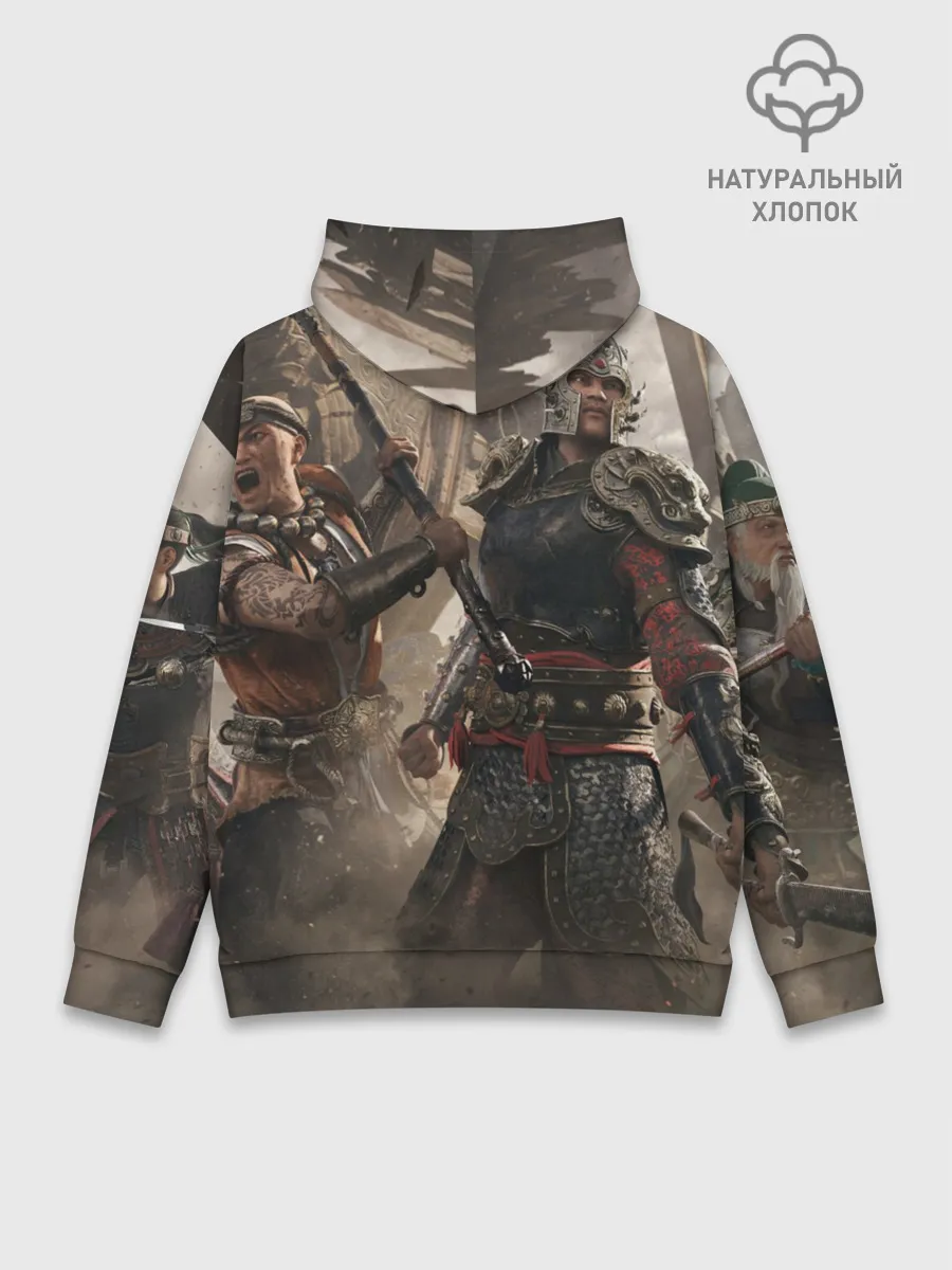 Худи мужской база хлопок / FOR HONOR