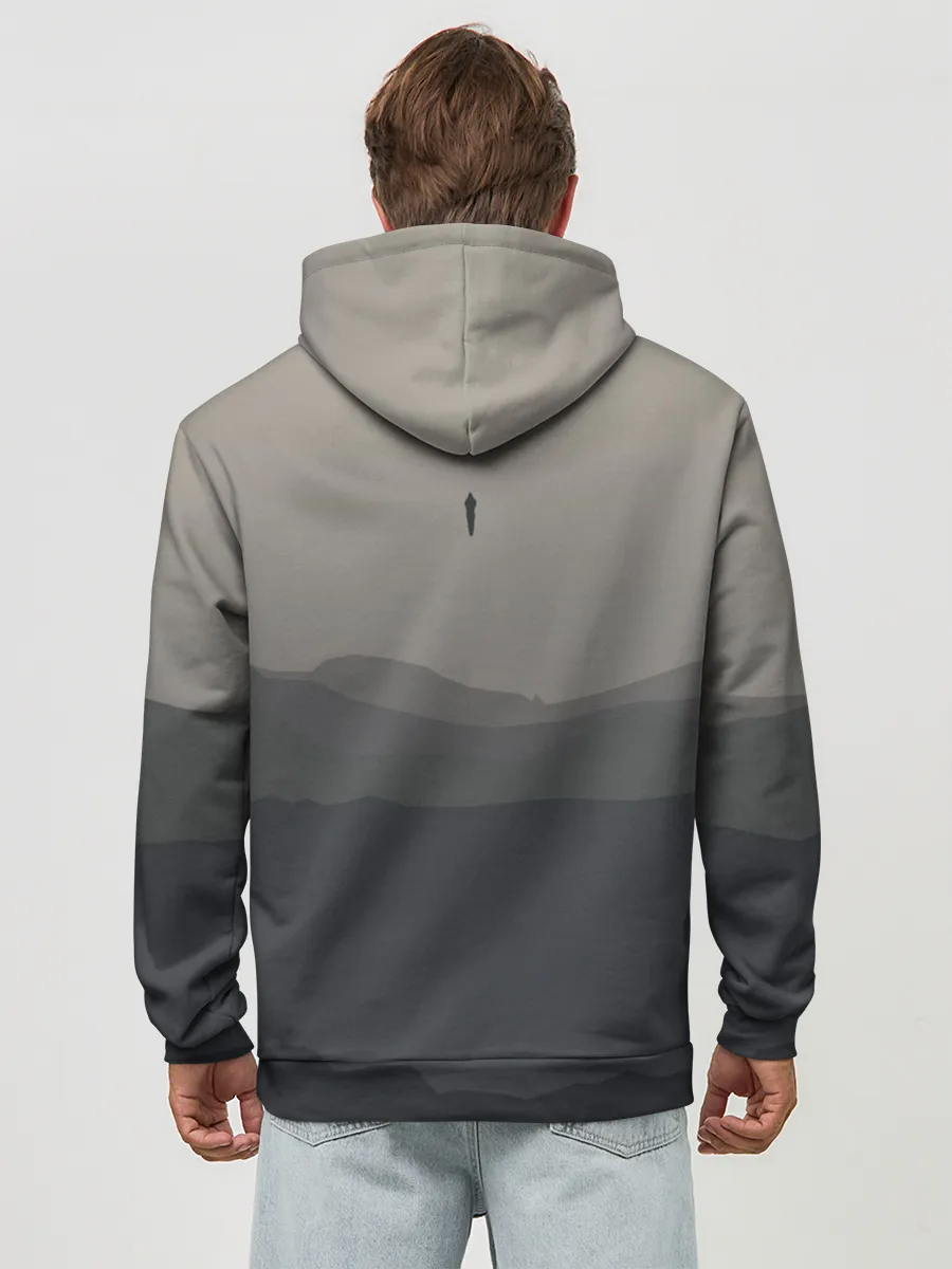 Худи мужской база хлопок / DEATH STRANDING | DS